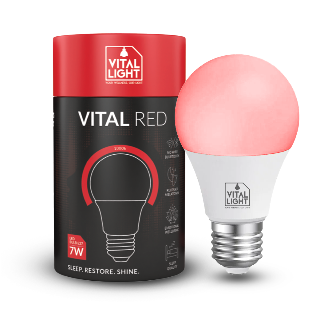 Vital Red: Tranquility in Every Glow