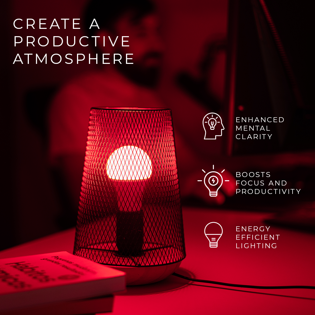 Vital Red: Tranquility in Every Glow